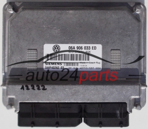 MOTORSTEUERGERÄT ECU STEUERGERAT VW VOLKSWAGEN TOURAN 1.6, SIEMENS 5WP40262 03, 5WP4026203, 06A 906 033 ED, 06A906033ED 