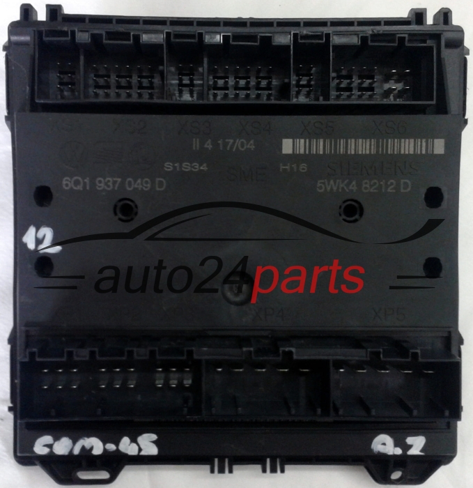 CENTRALITA DE CONFORT SEAT IBIZA SKODA FABIA VW POLO 6Q1937049D