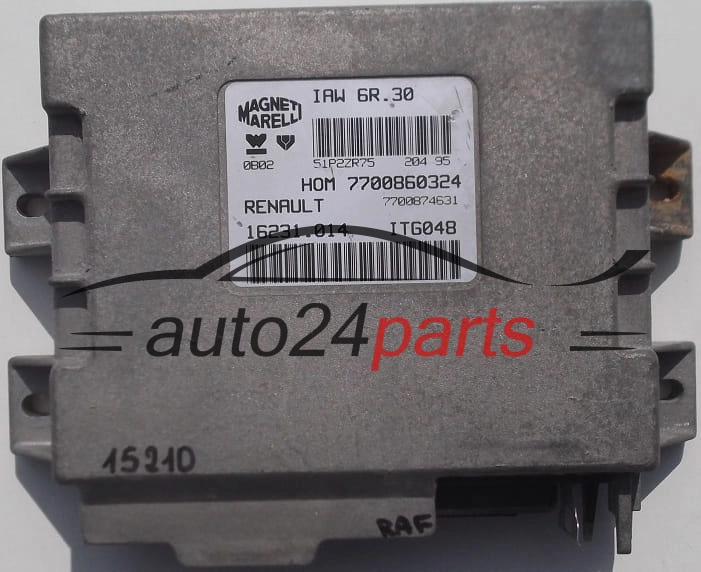 KOMPUTER STEROWNIK SILNIKA RENAULT TWINGO 1.2 HOM7700860324 