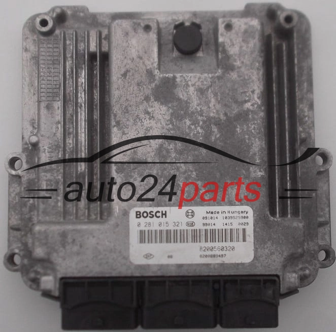 MOTORSTEUERGERÄT ECU STEUERGERÄT RENAULT LAGUNA 2.0 DCI BOSCH 0 281 015 321