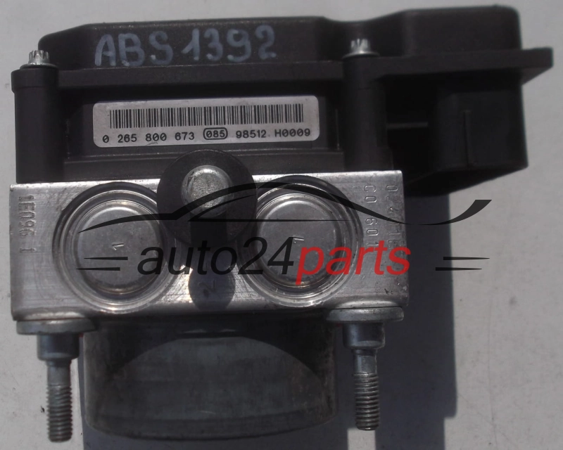 ABS HYDRAULIK-AGGREGAT MIT STEUERGERAET PANDA BOSCH 0 265 232 021, 0265232021, 51799595, 0 265 800 673, 0265800673