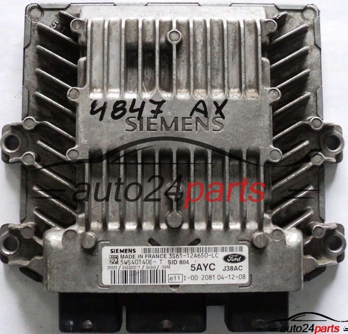 ECU CENTRALITA DE MOTOR FORD FIESTA 1.4 TDCI