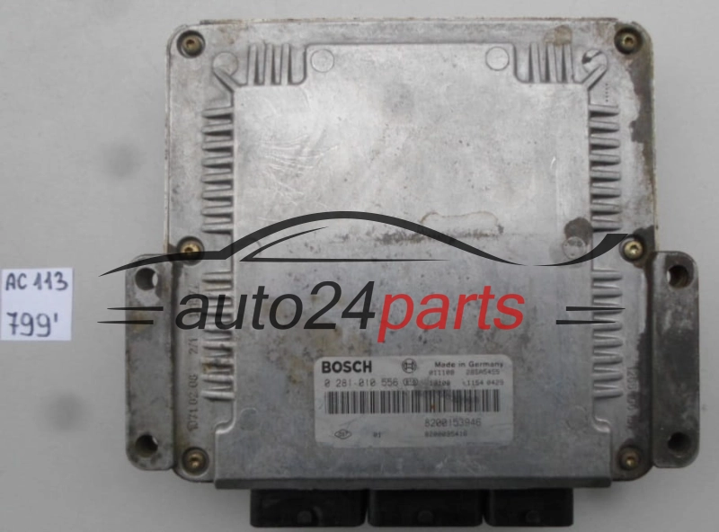 RENAULT LAGUNA 1.9 DCI F9Q BOSCH 0281010556, 0 281 010 556, HOM8200153946, 8200095416, 28SA5455