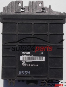 MOTORSTEUERGERÄT ECU STEUERGERAT VW VOLKSWAGEN GOLF VENTO PASSAT 1.8 BOSCH 0 261 200 714, 0261200714, 1H0 907 311 C, 1H0907311C 