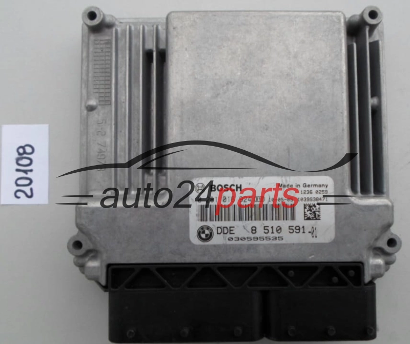 KOMPUTER STEROWNIK SILNIKA BMW E60 E61 BOSCH 0 281 016 924, 0281016924, DDE 8 510 591, DDE8510591, 8510591