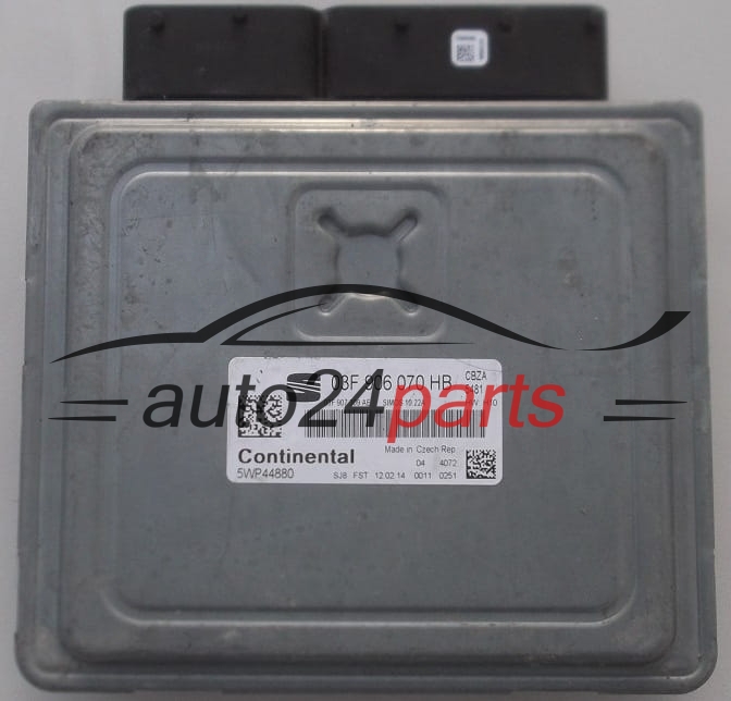 ECU ENGINE CONTROLLER SKODA FABIA 1.4 CONTINENTAL 5WP44880, 03F 906 070 HB