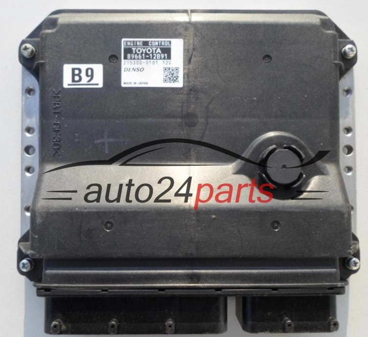 Calculateur Moteur TOYOTA AURIS Denso 275300-0181,  89661-12B91