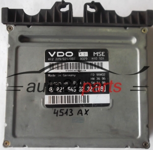 KOMPUTER STEROWNIK SILNIKA MERCEDES W202 C180 1.8 A 021 545 92 32, A0215459232, 0215459232, 021 545 92 32, 412 229/021/001, 412229021001 -  4513, 12183, CA02