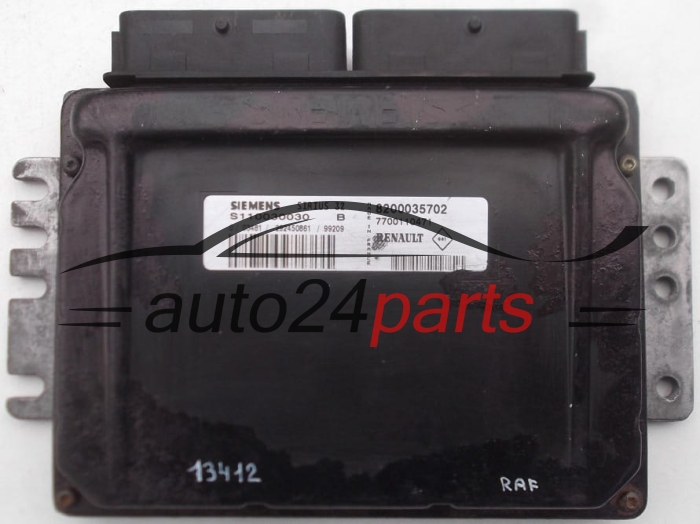 Μονάδα Ελέγχου Κινητήρα RENAULT SCENIC SIEMENS S110030030 B, S110030030B, 7700110471