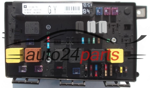 ELEKTRISCHER KASTEN SICHERUNGKASTEN SICHERUNG UND RELAIS STROMKASTEN RELAISKASTEN OPEL ASTRA H GM 13 206 751 GY, 13206751 GY, HELLA 5DK 008 668-14, 5DK00866814
