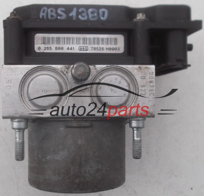 ABS POMPA I STEROWNIK CITROEN C1 TOYOTA AYGO PEUGEOT 107 BOSCH 0 265 231 579, 0265231579, 44510-0H010, 445100H010, 0 265 800 441, 0265800441