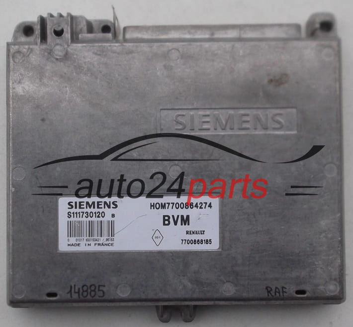 SIEMENS S111730120B, 7700864274, 7700868185 