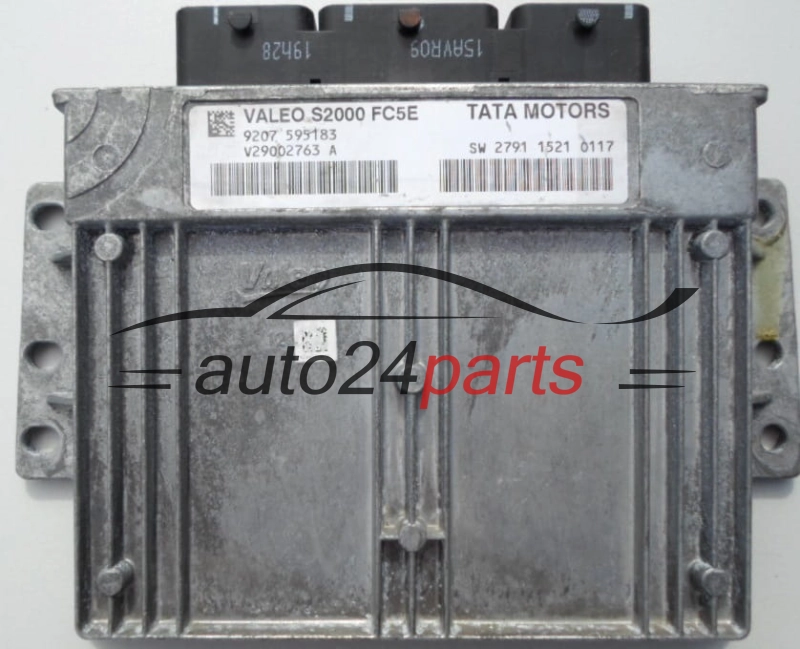 MOTORSTEUERGERÄT ECU STEUERGERÄT  TATA INDICA 1.4 Valeo V29002763A