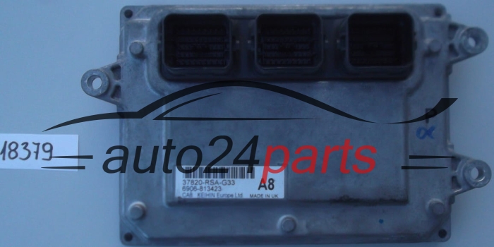 KOMPUTER STEROWNIK SILNIKA HONDA CIVIC 1.8, 37820-RSA-G33, 37820RSAG33, 6906-813423, 6906813423, A8