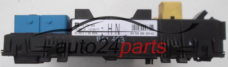 Scatola dei fusibili relè fusibile scatola BSI OPEL ASTRA H ZAFIRA B GM 13 220 829 HN