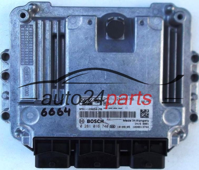 calculateur moteur pour ford focus, c-max 1.6 tdci