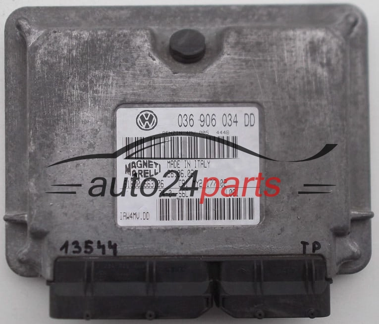 Μονάδα Ελέγχου Κινητήρα VOLKSWAGEN POLO SEAT IBIZA LEON 1.4 16V MAGNETI MARELLI IAW 4MV.DD,  036 906 034 DD, 61600.663.06