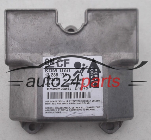STEROWNIK MODUŁ PODUSZEK POWIETRZNYCH OPEL ZAFIRA B 13288173 CF, 13 288 173, 1232309, 12 32 309