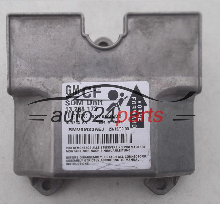 STEROWNIK MODUŁ PODUSZEK POWIETRZNYCH OPEL ZAFIRA B 13288173 CF, 13 288 173, 1232309, 12 32 309