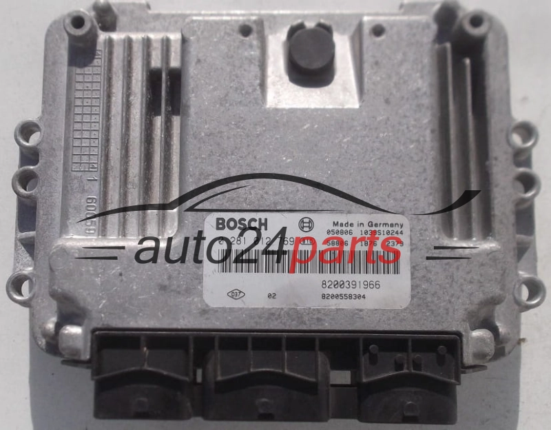 Μονάδα Ελέγχου Κινητήρα RENAULT MEGANE 1.9 DCI BOSCH 0 281 012 769, 0281012769, 8200391966, 8200558304 