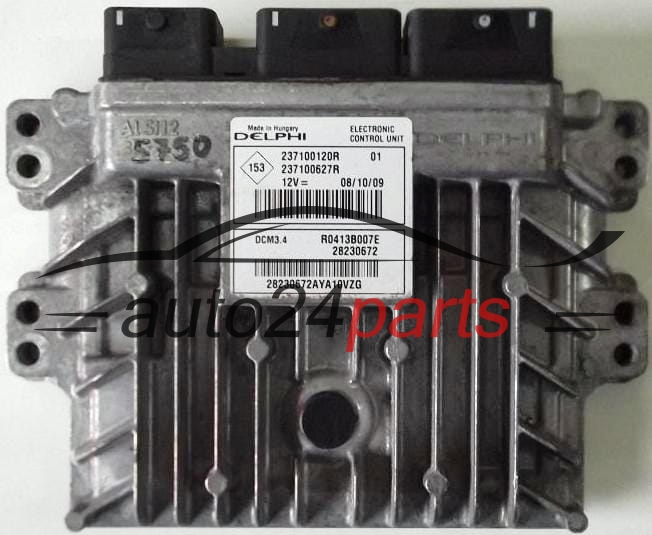Μονάδα Ελέγχου Κινητήρα RENAULT MEGANE 1.5 DCI DELPHI R0413B007E, 237100120R