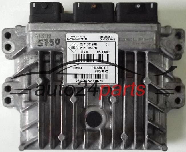 Μονάδα Ελέγχου Κινητήρα RENAULT MEGANE 1.5 DCI DELPHI R0413B007E, 237100120R