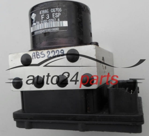 ABS PUMPE BLOCK HYDRAULIKPUMPE STEUERGERÄT INFINITI FX35 FX45 47660 CG705