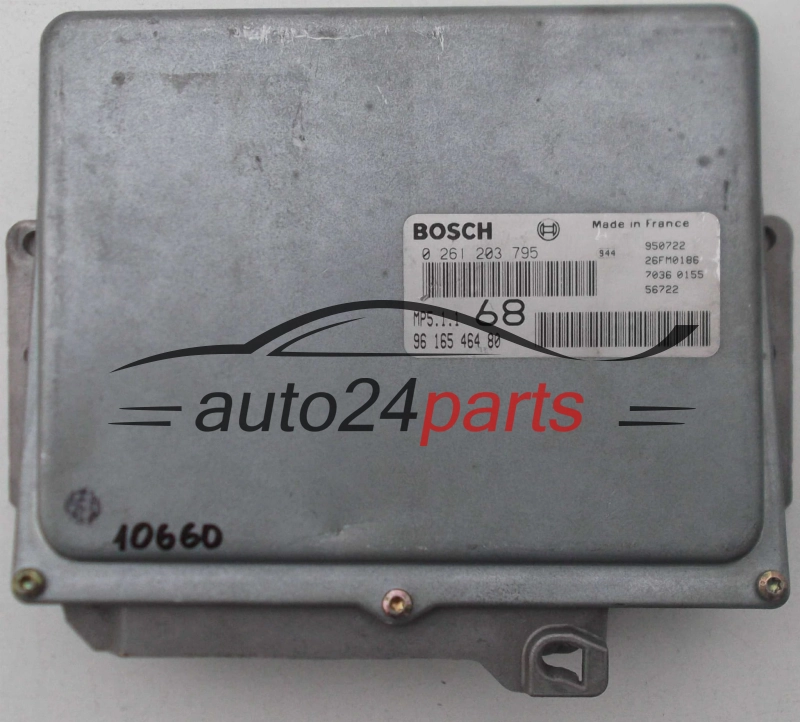 calculateur moteur pour peugeot 407 1.8
