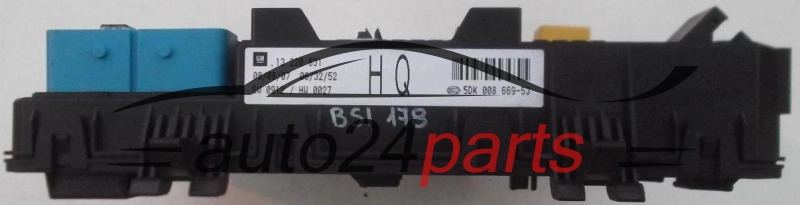 Ηλεκτρικό κιβώτιο θρυαλλίδων κουτί BSI OPEL ASTRA H ZAFIRA B GM 13 220 831 HQ