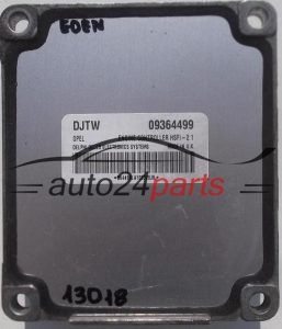 CENTRALINA MOTORE OPEL ASTRA CORSA ZAFIRA DELPHI DELCO 09364499 DJTW, 09364499DJTW, HSFI-2.1