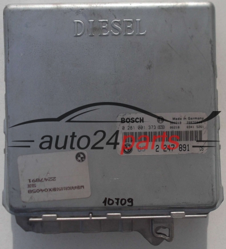 KOMPUTER STEROWNIK SILNIKA BMW 5 E39 525 TDS BOSCH 0281001373, 0 281 001 373, 2247891, 2247891, 28RTE044