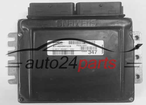 CALCULATEUR MOTEUR VOLVO S40 V40 1.8 SIEMENS S118245012B, S118245012 B P30614347 C00A 347