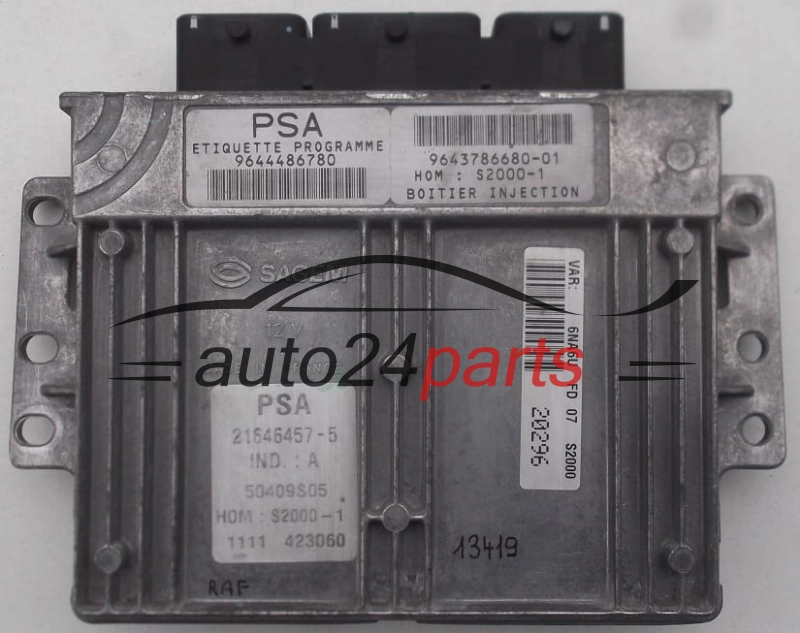 ecu engine control module XSARA PICASSO  1.8 16V 