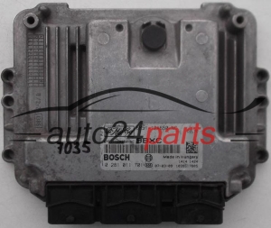Μονάδα Ελέγχου Κινητήρα FORD FOCUS 1.6 TDCI BOSCH 0 281 011 701, 0281011701, 6M51-12A650-NC, 6M5112A650NC