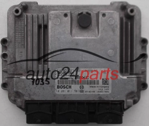 Μονάδα Ελέγχου Κινητήρα FORD FOCUS 1.6 TDCI BOSCH 0 281 011 701, 0281011701, 6M51-12A650-NC, 6M5112A650NC, 12A650NC, 1039S17805
