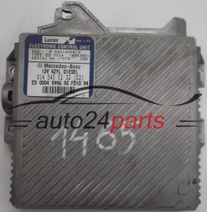 KOMPUTER STEROWNIK SILNIKA MERCEDES W202 C-KLASA C 220 DIESEL A0145455232 0145455232, 014 545 52 32, DCU R 04010008 D, R04010008D (80438D)  - 1465