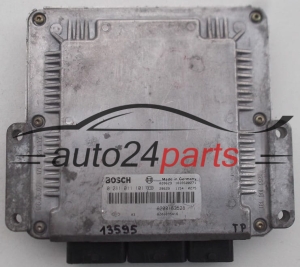 KOMPUTER STEROWNIK SILNIKA RENAULT LAGUNA 1.9 DCI F9Q BOSCH 0281011101, 0 281 011 101, 8200163528, 8200095416, 1039S00271