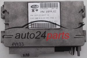 KOMPUTER STEROWNIK SILNIKA FIAT SEICENTO 600 0.9, MAGNETI MARELLI IAW 16FM.EC, IAW16FMEC, 46555914, 61602.095.03 E, 6160209503