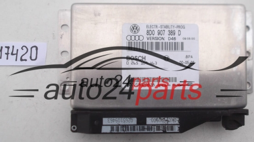 STEUERGERAT ABS ESP AUDI A4 A6 VW PASSAT BOSCH 0 265 109 463, 0265109463, 8D0 907 389 D, 8D0907389D