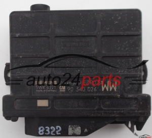 ECU CENTRALITA DE MOTOR OPEL ASTRA 1.6 5WK 6221, 5WK6221, 90 340 026 WW, 90340026 