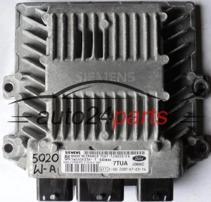 CENTRALINA DO MOTORE FORD FUSION 1.4 TDCI SIEMENS 5WS40633A-T 5WS40633AT SID804, 7S6112A650FA, 7S61-12A650-FA 7TUA