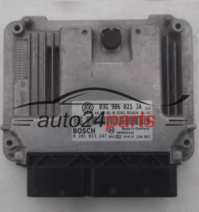 VOLKSWAGEN CADDY 2.0 TDI 03G906021JA, 03G 906 021 JA, 03G906021AB, 03G 906 021 AB, BOSCH 0 281 013 247, 0281013247