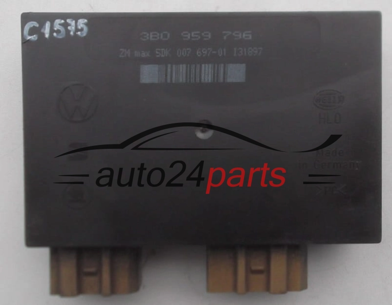 KOMFORTSTEUERGERÄT  VOLKSWAGEN SEAT SKODA HELLA 5DK 007 697-01,  3B0 959 796