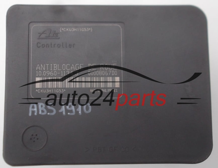 ABS PUMP PEUGEOT 206 9650222880, ATE 10.0960-1134.3