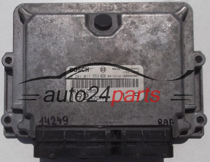 KOMPUTER STEROWNIK SILNIKA FIAT STILO BOSCH 0 281 011 553