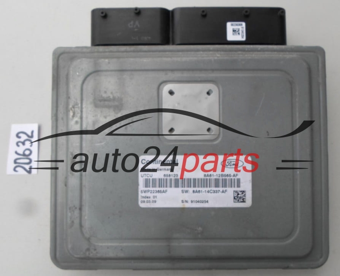 Μονάδα Ελέγχου Κινητήρα FORD FIESTA 1.4 8A61-12B565-AF, 8A6112B565AF, 5WP22365AF