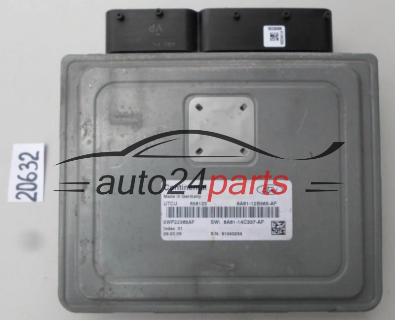 Μονάδα Ελέγχου Κινητήρα FORD FIESTA 1.4 8A61-12B565-AF, 8A6112B565AF, 5WP22365AF
