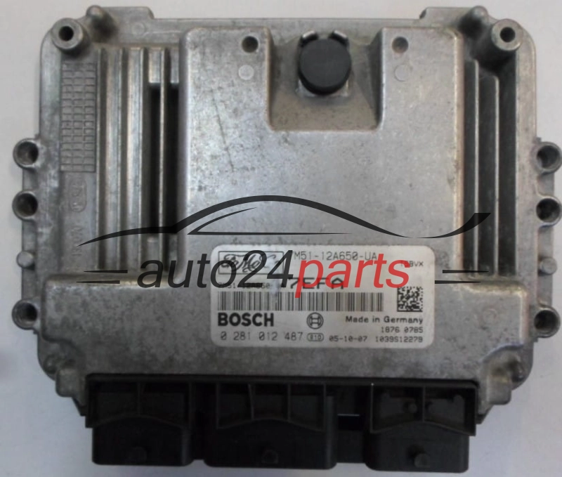 Centralina do motore FORD FOCUS 1.6 TDCI BOSCH 0 281 012 487, FoMoCo 7M51-12A650-UA