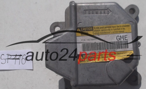 STEROWNIK MODUL PODUSZEK POWIETRZNYCH OPEL SINTRA 16238691 GME
