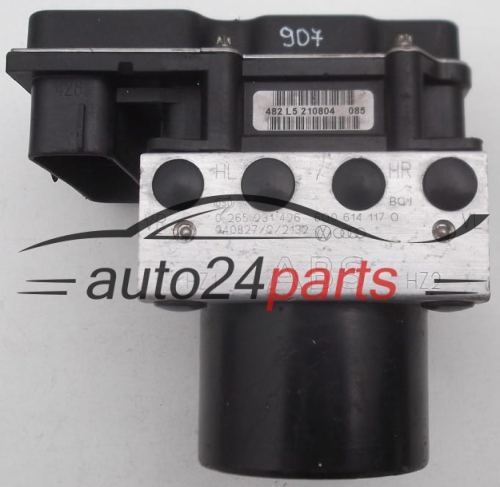 BOMBA DE ABS VOLKSWAGEN AUDI SEAT SKODA BOSCH 0 265 231 426, 0265231426, 6Q0 614 117 O